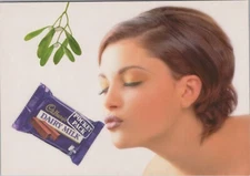 Cadbury Dairy Milk Pocket Pack Kiss Hello 5 Fives of Fun Promotional postcard RC