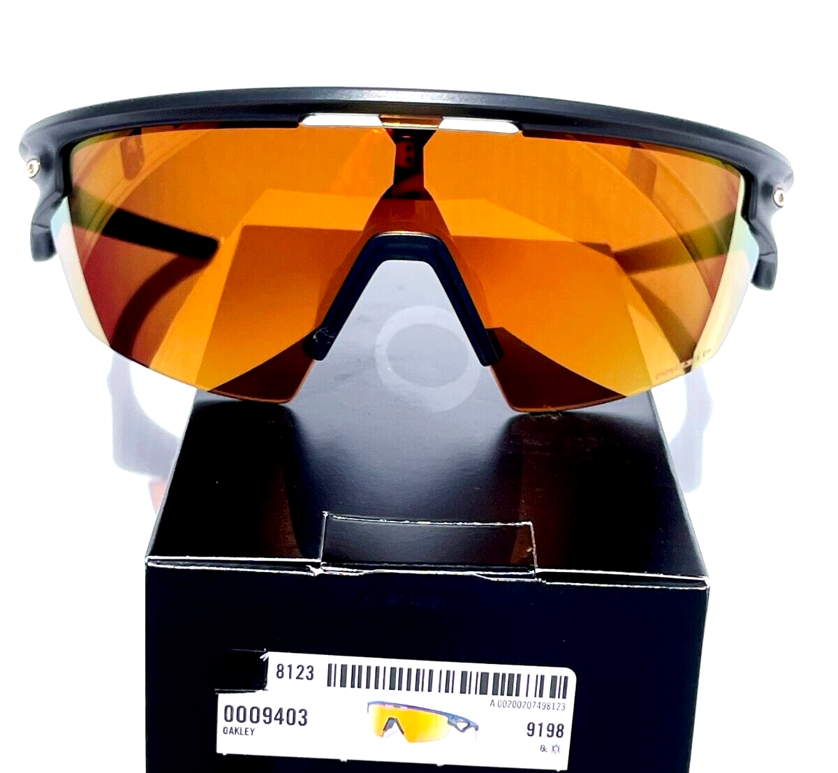 NEW Oakley SPHAERA Matte Black POLARIZED PRIZM 24K Gold Lens NEW Oakley SPHAERA Matte Black POLARIZED PRIZM 24K Gold Lens