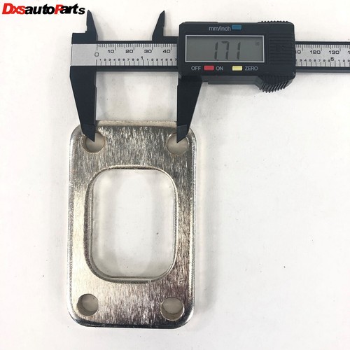 T3 T3/T4 T70 GT35 HX35W HX40W Turbo Manifold side T3 4 Bolt Flange and Gasket - Picture 7 of 9