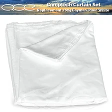 Camptech Cayman White Awning Curtain Set