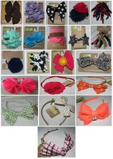 Crazy 8 hair UPICK curlies ponytail holder headband bow clips lots of styles NWT