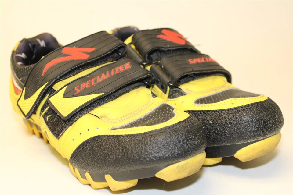 Specialized Team Hombres 5.5 37 Amarillo Bicicleta de Montaña Ciclismo Zapatos 610-1937 Foto 3 de 4