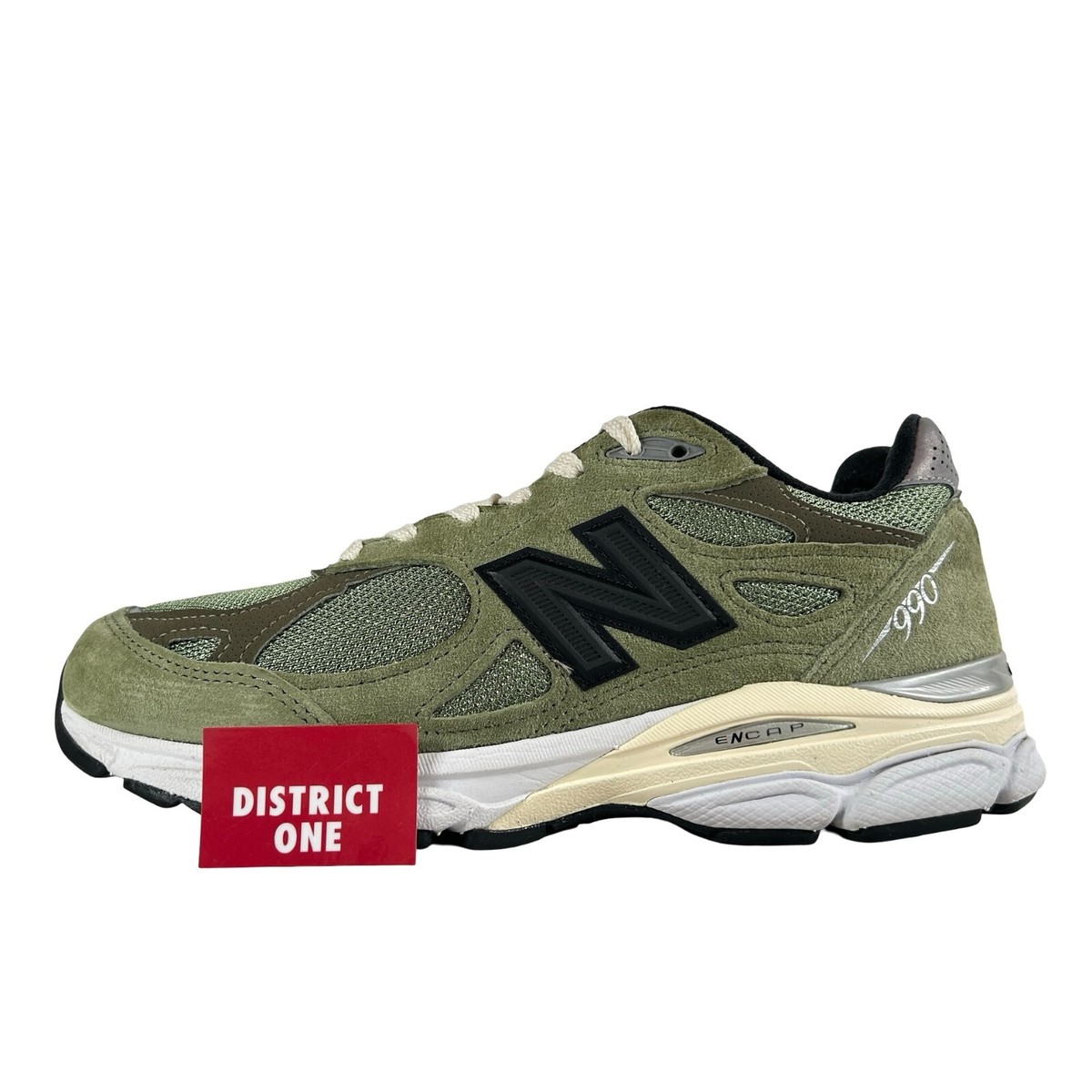JJJJound x New Balance 990 V3 MiUSA Olive - Size 6 - M990JD3 JJJJound x New Balance 990 V3 MiUSA Olive - Size 6 - M990JD3