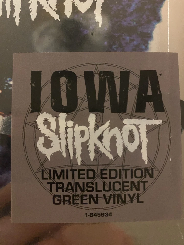 Slipknot - Iowa Ltd Edition Translucent Green Double Vinyl 2LP New MINT UK Stock - Image 4 of 4