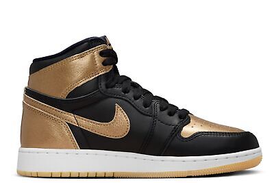 Big Kid's Jordan 1 Retro High OG Black/Metallic Gold-Sail Big Kid's Jordan 1 Retro High OG Black/Metallic Gold-Sail
