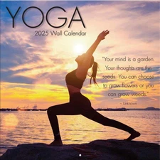 Turner Licensing,  Yoga 2025 Wall Calendar