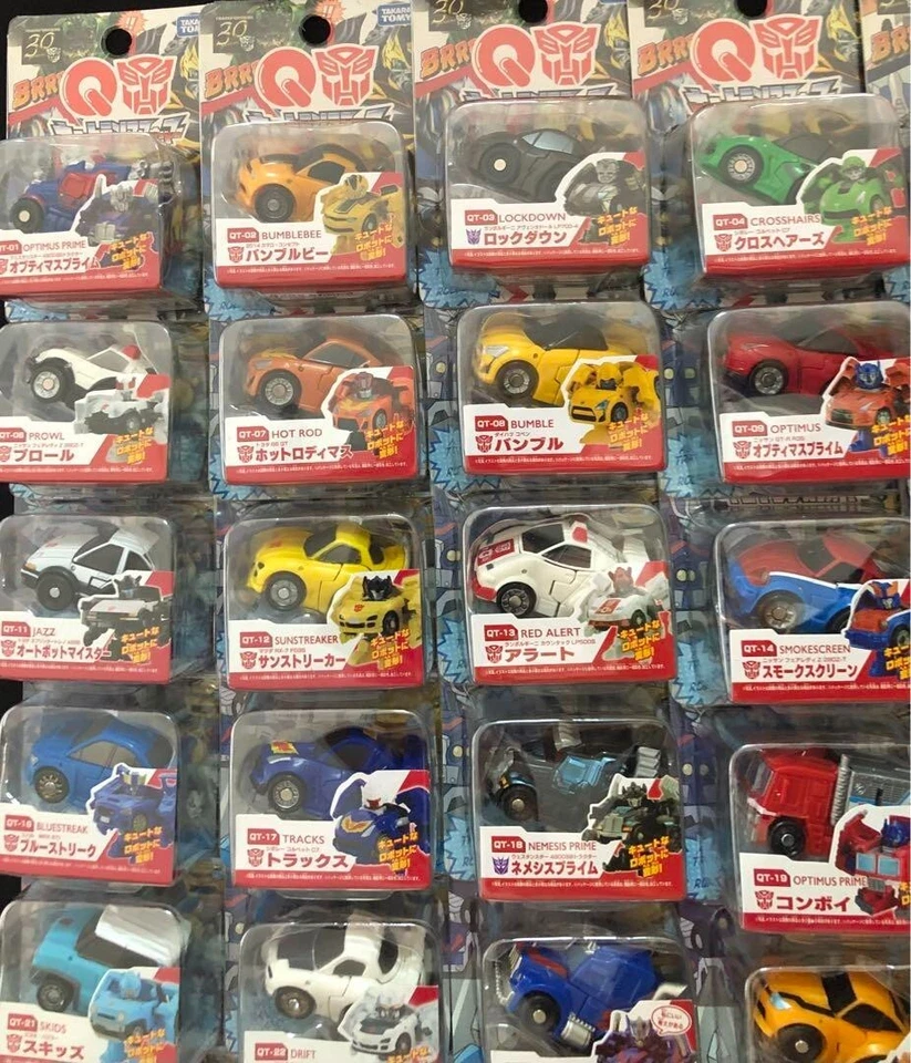 Takara Tomy Q-Transformers Complete Set of 33 Figures – Rare Japan Exclusive - Image 3 of 4