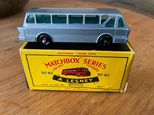 Matchbox LEYLAND ROYAL TIGER COACH No 40B Mint Condition In Original C Type Box - Picture 2 of 9