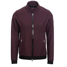 Alessandro Albanese Burgundy Bonded Fleece Respira Equestrian Jacket