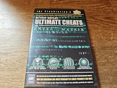 Action Replay-Ultimate Cheats -für Enter the Matrix für PlayStation 2 (Sammlung)