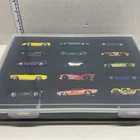 Vintage Lot Of 15 Die cast Mixed Matchbox And Hot Wheels By Mattel With Case