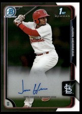 Juan Herrera 2015 Bowman Chrome Prospect Autographs #BCAP-JH - Cardinals