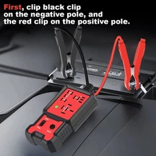 12V Car Battery Tester LED Indicator Light Relay Checker Automotive Tool