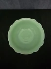MCKEE JADEITE LARGE 8.5" SERVING BOWL - RARE  SCALLOPED EDGE