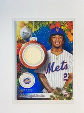 2025 Topps Holiday Luisangel Acuna /299 Game Used Bat Relic #PR-LA Rookie RC