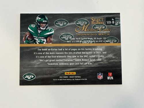 2021 Michael Carter Rookie Lot - Illusions + Select Certified - Jets - Picture 5 of 5