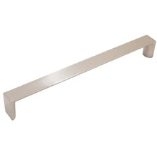 Plateau Cabinet Pull, 224 Millimeters, Satin Nickel by Stone Harbor Hardware
