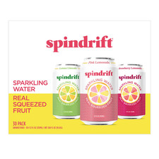 Spindrift Lemonade Sparkling Water, Variety, 12 fl oz, 30-pack