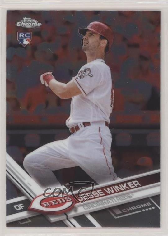 2017 Topps Chrome Update Target Exclusive Jesse Winker #HMT31 Rookie RC 4l3