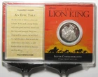 Disney's 1994 The Lion King Silver Round Commemorative - #11409-1