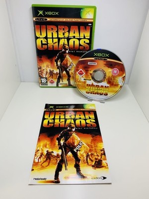 URBAN CHAOS   Riot Response   XBOX CLASSIC   Komplett in OVP   USK 18