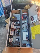 Milnor Enclosure Box Whit Accessories No washer    machine INCLUDE See Pictures 