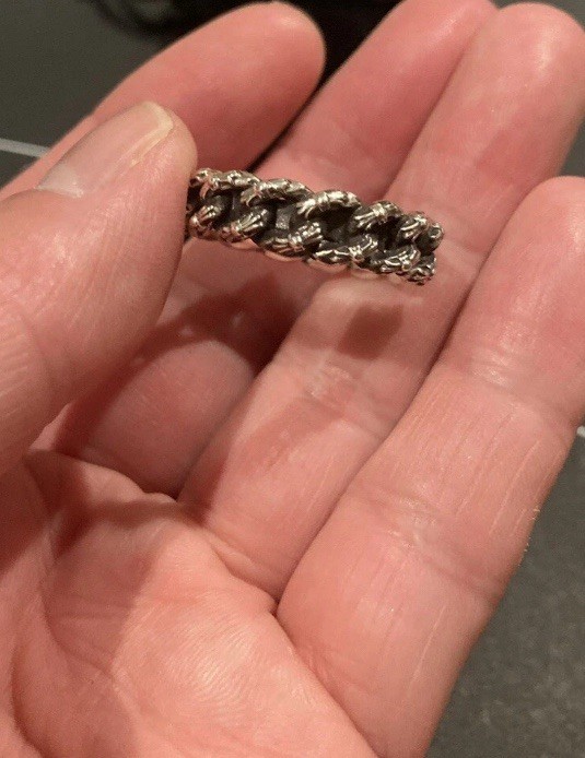 小物 Chrome Hearts / Fancy Long / 1clip Chrome Hearts Fancy Link Lobster Clasp Bracelet | eBay