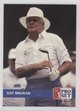 1992 Pro Set Golf Gay Brewer #246 0w6