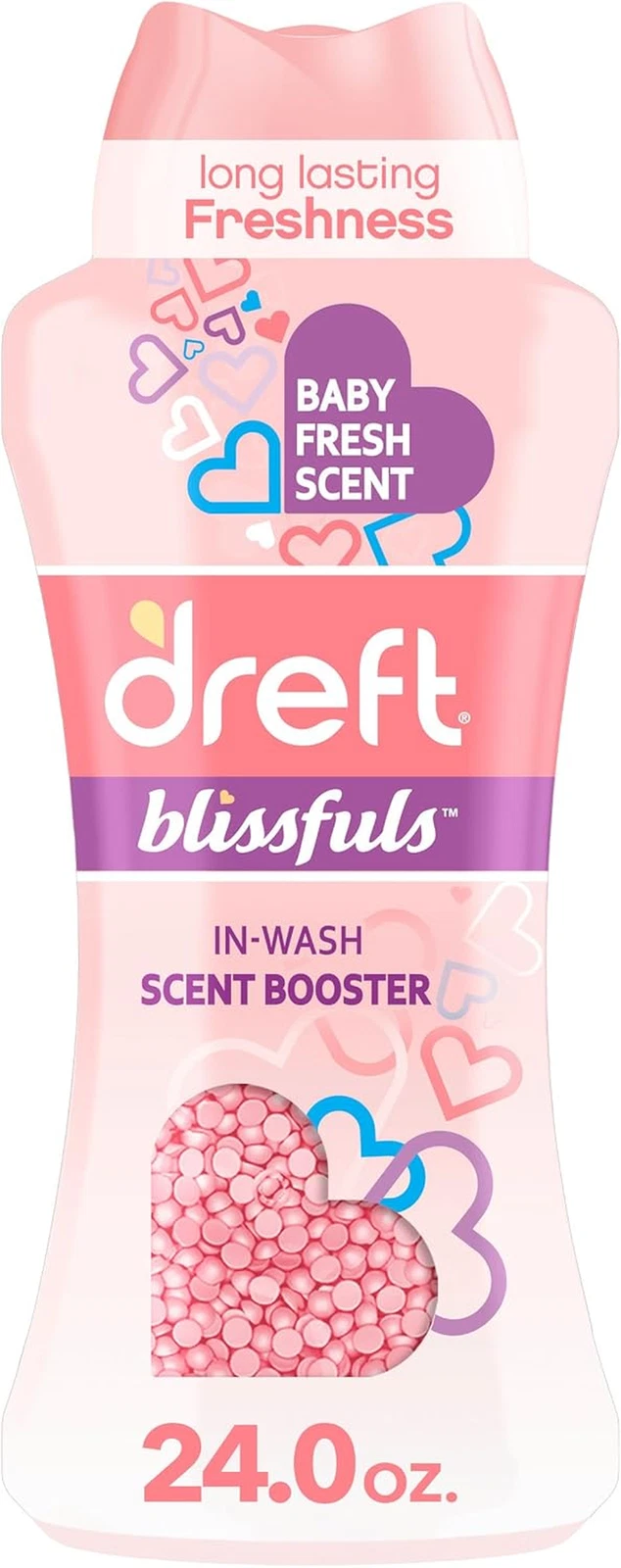 Dreft Blissfuls In-Wash Laundry Scent Booster Beads, Baby Fresh Scent, 24 Oz
Opens in a new window o