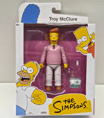 TROY McCLURE - The Simpsons Wave 5 - Jakks Pacific 5'' Action Figure NEW IN STOCK