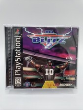 NFL Blitz PS1 PlayStation 1 Complete CIB Black Label  Registration Card