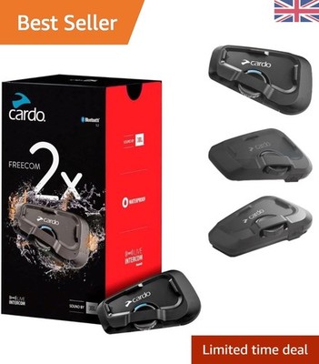 Leistungsstarke JBL Audio FREECOM 2X Bluetooth Gegensprechanlage: Ride Smart & Stay Connected