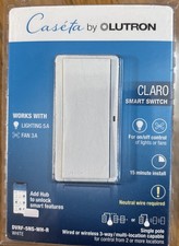 Lutron Caseta Claro Smart Switch - White