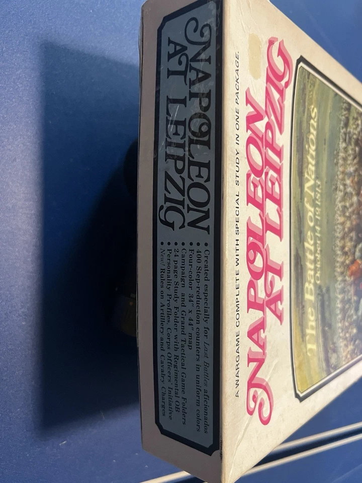 Napoleon At Leipzig Operational Studies Group Complete Vintage Strategy Game - Image 2 of 4