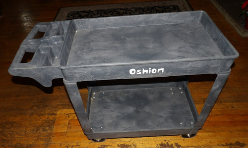 2 Tier 500 Pound Capacity Shop Garage Parts Workshop Utility Cart Local P/U Only
