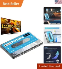 500G Portable External Game Hard Drive Disk, Built-in 111000+ Games, Batocera...