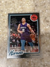 2025-26 Topps 45th Anniversary Foil GRANT WILLIAMS #80bk-42 Charlotte Hornets