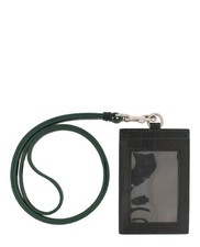 Balenciaga Mens Crocodile Embossed Cash Card And Badge Holder