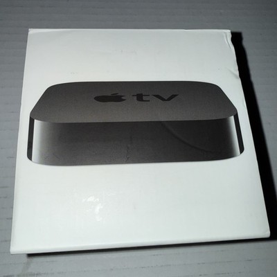 Apple TV 3rd Generation HDMI 1080p FHD Media Streamer - Black (MD199LL/A)