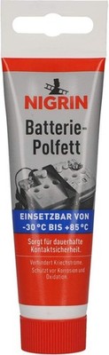 NIGRIN Batterie Polfett 50 g sorgt für dauerhafte Kontaktsicherheit