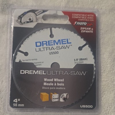 Dremel Ultra-Saw US500 3.9 in Carbide Circular Saw Blade Wood/Drywall/PVC