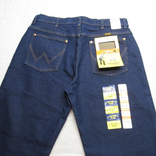 Wrangler Jeans Boys 18 Husky Blue Denim Cowboy Cut Rodeo Competition 32x30 NEW - Picture 4 of 19