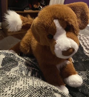Standing Nova Scotia Duck Tolling Retriever Douglas Dog Plush Stuffed Animal Pup