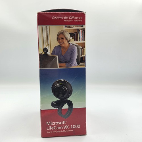 Microsoft VX-1000 LifeCam Webcam with Built-In Microphone. - Photo 5/7