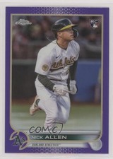 2022 Topps Chrome Update Purple Refractor Nick Allen #USC117 uk2