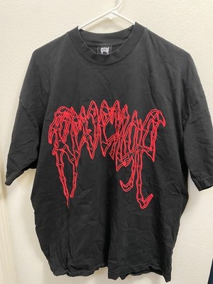 Revenge x Zillakami Crossbone Arch T Shirt, Men
