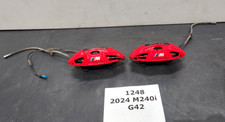  22-25 Oem Bmw G42 G20 M240 M340 Front Brake Calipers Set Brembo Red 31k