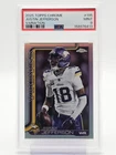 JUSTIN JEFFERSON 2025 TOPPS CHROME VARIATION SP #195 VIKINGS PSA 9 MINT Q2045