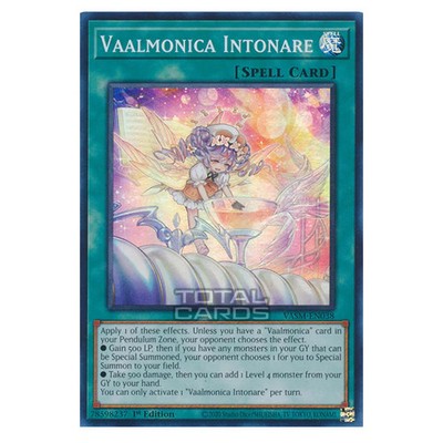 Yu-Gi-Oh! - Valiant Smashers - Vaalmonica Intonare (Super Rare) VASM-DE038