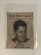 Joe Foss AFL Commissioner 1960 Sporting News Football Panel